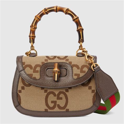 gucci hip bamboo bag|Gucci bamboo bag price.